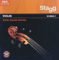 Strings Stagg Violin Steel Round Wound 1/2, 1/4, 1/8 