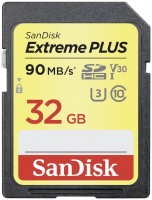 Photos - Memory Card SanDisk Extreme Plus V30 SD UHS-I U3 32 GB 2