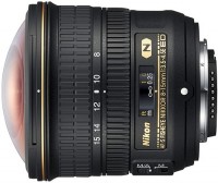 Camera Lens Nikon 8-15mm f/3.5-4.5E AF-S ED Nikkor-Fisheye 