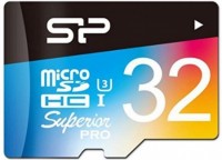 Photos - Memory Card Silicon Power Superior Pro Color microSD UHS-I Class 10 32 GB