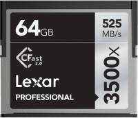 Photos - Memory Card Lexar Professional 3500x CompactFlash 64 GB