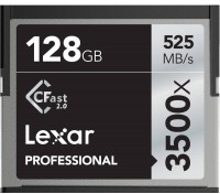 Photos - Memory Card Lexar Professional 3500x CompactFlash 128 GB