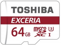 Memory Card Toshiba Exceria M302 microSD UHS-I U3 64 GB