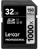 Memory Card Lexar Professional 1000x SD UHS-II 32 GB
