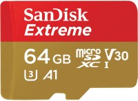 Memory Card SanDisk Extreme V30 A1 microSD UHS-I U3 64 GB