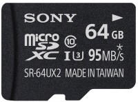 Photos - Memory Card Sony microSD UHS-I U3 16 GB