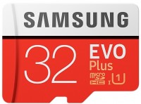 Photos - Memory Card Samsung EVO Plus 100 Mb/s microSDHC UHS-I U1 32 GB