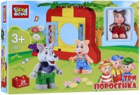 Photos - Construction Toy Gorod Masterov Three Little Pigs 1002 