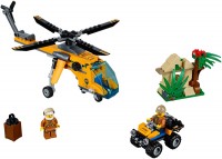 Construction Toy Lego Jungle Cargo Helicopter 60158 