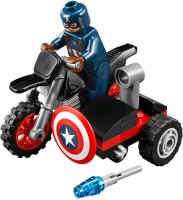 Photos - Construction Toy Lego Captain Americas Motorcycle 30447 