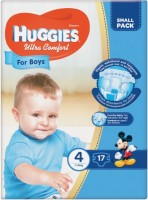 Photos - Nappies Huggies Ultra Comfort Boy 4 / 17 pcs 