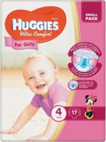 Photos - Nappies Huggies Ultra Comfort Girl 4 / 17 pcs 