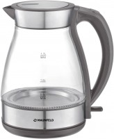 Photos - Electric Kettle MAUNFELD MFK-634G.SP 2200 W 1.7 L  stainless steel