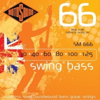 Photos - Strings Rotosound Swing Bass 66 6-String Hybrid 30-125 