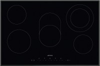 Photos - Hob Smeg SE385EMTB black