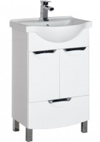 Photos - Washbasin cabinet AQUANET Asti 55-1 