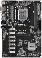 Photos - Motherboard ASRock H110 Pro BTC+ 