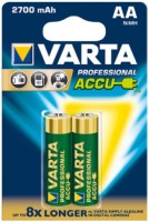 Photos - Battery Varta Professional Accus  2xAA 2700 mAh