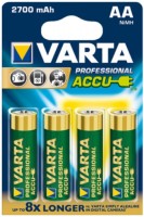 Photos - Battery Varta Professional Accus  4xAA 2700 mAh