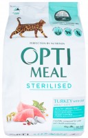 Photos - Cat Food Optimeal Adult Sterilised with Turkey  4 kg