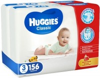 Photos - Nappies Huggies Classic 3 / 156 pcs 