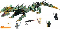 Construction Toy Lego Green Ninja Mech Dragon 70612 
