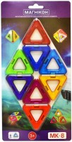 Photos - Construction Toy Magnikon Triangle 8 Pieces MK-8 