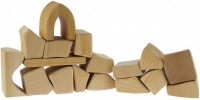 Photos - Construction Toy Nic Building Blocks Small Natural 523284 