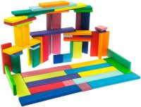 Photos - Construction Toy Nic Building Blocks Rainbow Colors 523302 