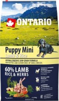 Photos - Dog Food Ontario Puppy Mini Lamb/Rice 