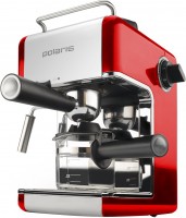 Photos - Coffee Maker Polaris PCM 4002A red