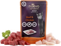 Photos - Cat Food Nuevo Adult Pouch with Beef/Chicken 0.85 kg 