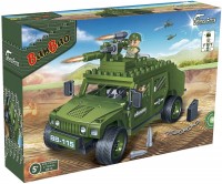 Construction Toy BanBao Brave Warrior Jeep 8842 