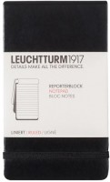 Photos - Notebook Leuchtturm1917 Ruled Reporter Notebook Black 