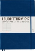 Photos - Notebook Leuchtturm1917 Ruled Master Slim Blue 