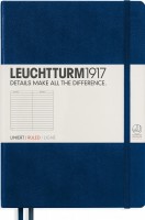 Photos - Notebook Leuchtturm1917 Ruled Notebook Dark Blue 