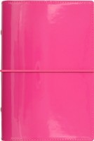 Photos - Planner Filofax Domino Patent Personal Pink 