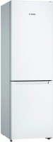 Photos - Fridge Bosch KGN36NW306 white