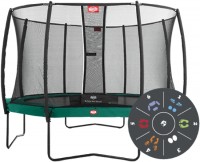 Photos - Trampoline Berg Champion 430 Tattoo Safety Net Deluxe 