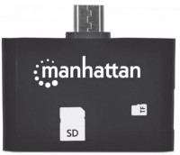 Photos - Card Reader / USB Hub MANHATTAN imPORT SD 