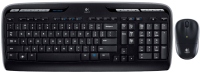 Photos - Keyboard Logitech Wireless Desktop MK320 
