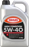 Photos - Engine Oil Meguin High Condition 5W-40 5 L