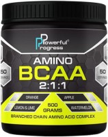Photos - Amino Acid Powerful Progress Amino BCAA 2-1-1 500 g 