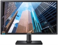 Photos - Monitor Samsung S24E65KBW 24 "  black