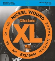 Strings DAddario XL Nickel Wound Bass Medium 50-105 