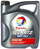 Photos - Engine Oil Total Quartz INEO MC3 5W-40 4 L