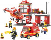 Photos - Construction Toy Sluban Fire Dispatching Station M38-B0225 