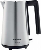 Photos - Electric Kettle Grundig WK 7680 3000 W 1.7 L  stainless steel