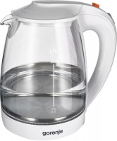 Photos - Electric Kettle Gorenje K 17 GWII 1850 W 1.7 L  white