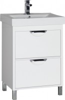 Photos - Washbasin cabinet AQUANET Gretta 60 00177017 